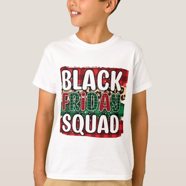 Black Friday Squad T-Shirt (Front)