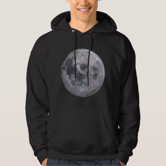 Black Full Moon Moletom Hoodie