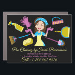 Black Funny Cleaning Services Washing Car Magnet<br><div class="desc">Black Funny Cleaning Services Washing</div>