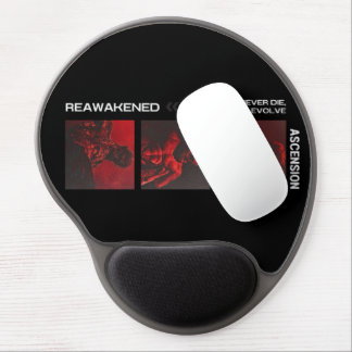 Black gel mouse pad