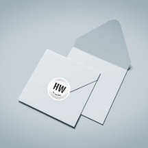 Black Geometric Dashes Circles Motif