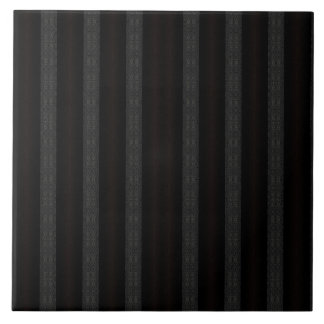 Black Geometric Pattern – Modern Minimalist Design Ceramic Tile