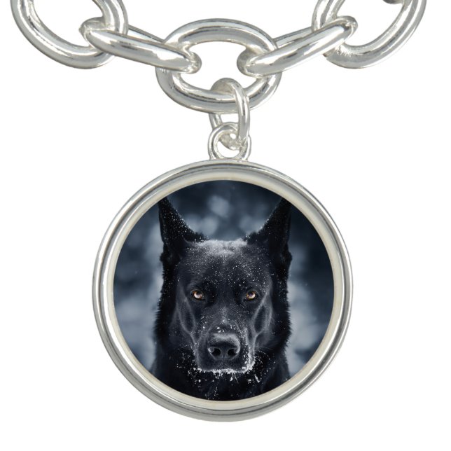 Black German Shepherd Bracelet (Design)