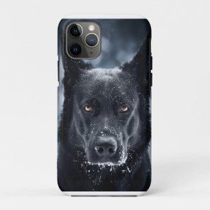 Black German Shepherd iPhone 11 Pro Case