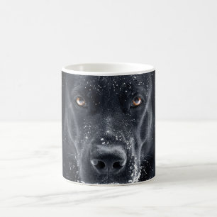 Black German Shepherd Coffee Mug