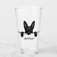 Black German Shepherd Dog Cute Personalized