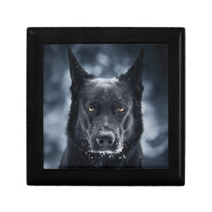 Black German Shepherd Gift Box