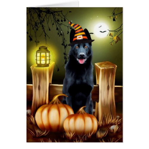 Black German Shepherd Halloween