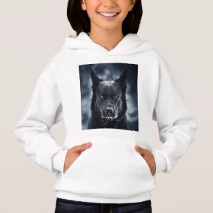Black German Shepherd Hoodie