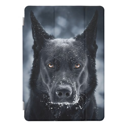 Black German Shepherd iPad Pro Cover