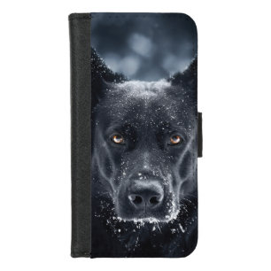 Black German Shepherd iPhone 8/7 Wallet Case