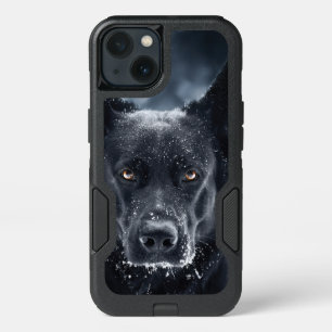 Black German Shepherd iPhone 13 Case