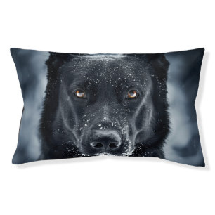 Black German Shepherd Pet Bed