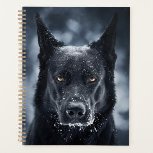 Black German Shepherd Planner