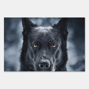 Black German Shepherd Sign