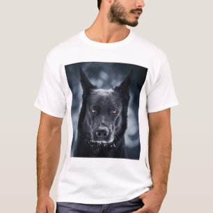 Black German Shepherd T-Shirt