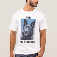 black german shepherd t shirt