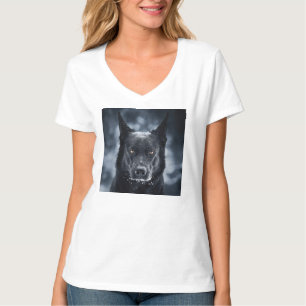Black German Shepherd T-Shirt