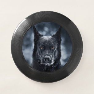 Black German Shepherd Wham-O Frisbee
