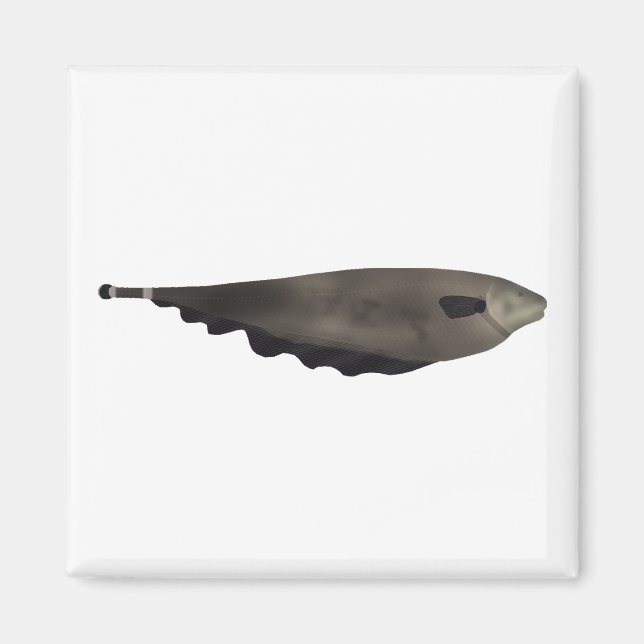 Black Ghost Magnet (Front)