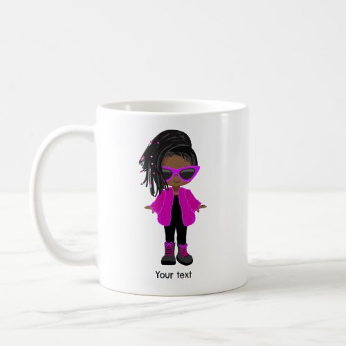 Black Girl Coffee Mug