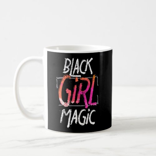 Black Girl Little Black Queen Magic Gift Design Id Coffee Mug