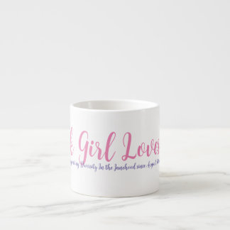Black Girl Loves Jane Speciality Mug in White