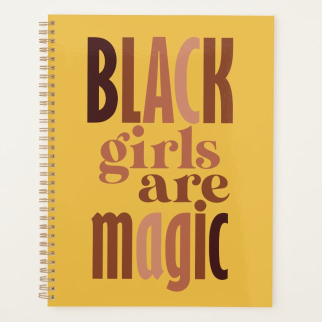 Black Girl Magic 2023 Planner  (Front)