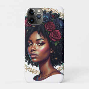 Black Girl Magic Afro Diva iPhone 11 Pro Case