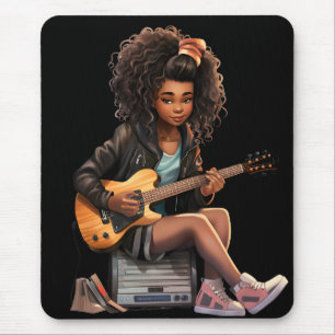 Black Girl Magic Birthday Sista Melanin Woman Mouse Pad