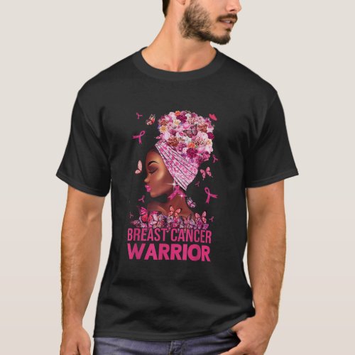 Black Girl Magic Breast Cancer Warrior Matching Ou T_Shirt