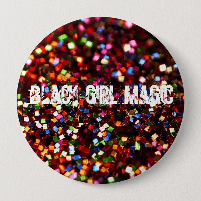 Black Girl Magic Button (Front)