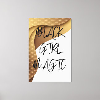 Black Girl Magic Canvas Print