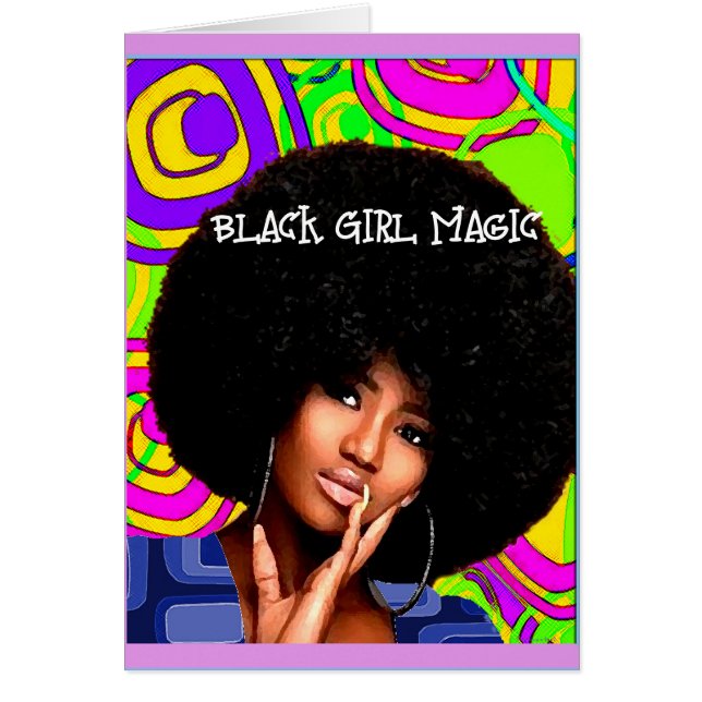 Black Girl Magic  Cards (Front)