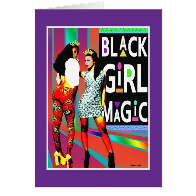 Black Girl Magic  Cards (Front)