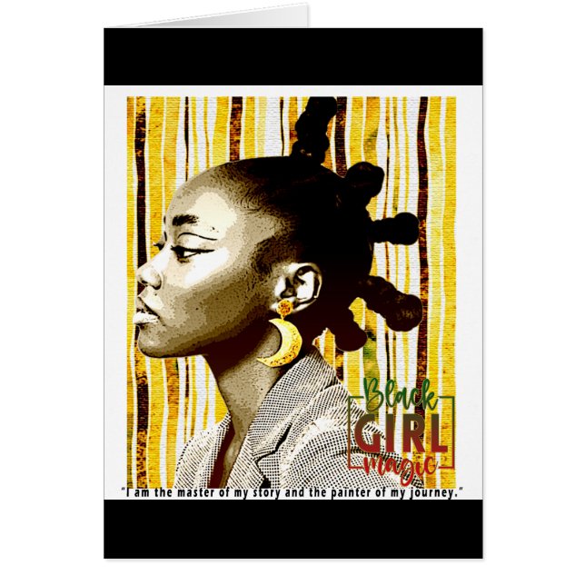 Black Girl Magic  Cards (Front)