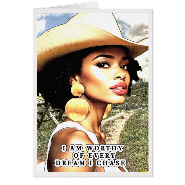 Black Girl Magic  Cards (Front)