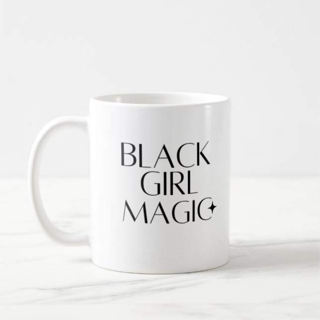 Black Girl Magic Mug (Left)