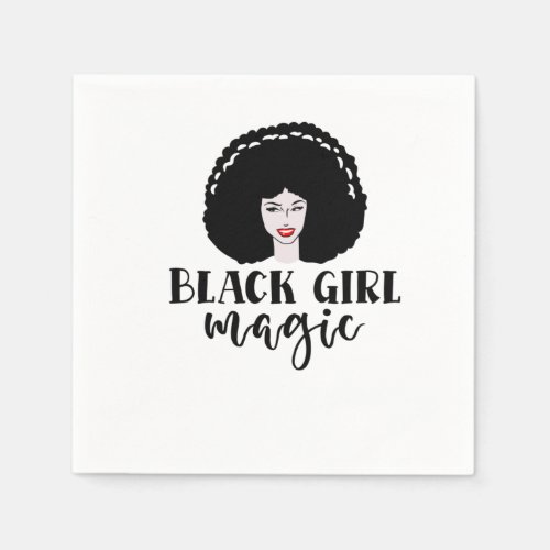 Black Girl Magic Napkins