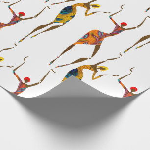 Black Girl Magic Wrapping Paper