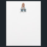 Black Girl Personalized Stationery<br><div class="desc">The latest addition to the collection.</div>
