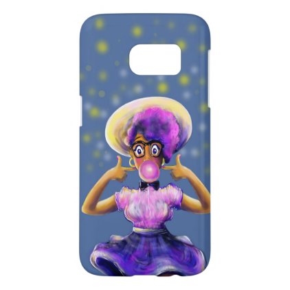 Black girl samsung galaxy s7 case