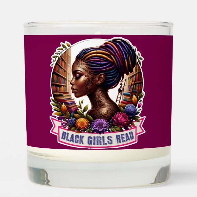 Black Girls Read | 100% Soy Candle (Front)