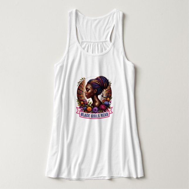 Black Girls Read | Women’s Racerback Tank (Design Front)