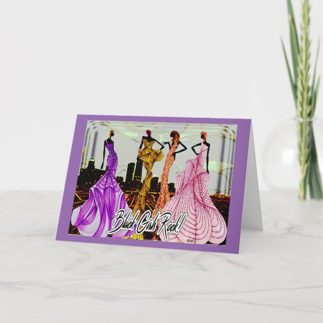 Black Girls Rock! Card (Front)