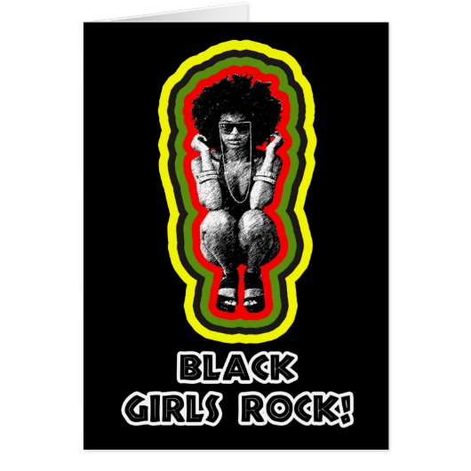Black Girls Rock! Cards (Front)