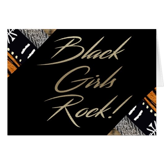 Black Girls Rock! Cards (Front Horizontal)