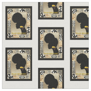 Black Girls Rock Fabric