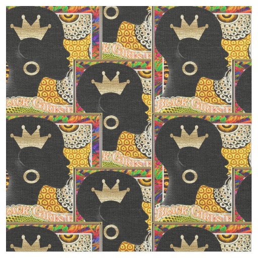 Black Girls Rock Fabric