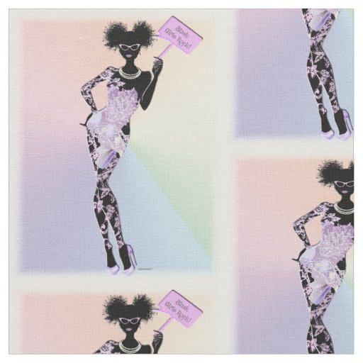 Black Girls Rock! Fabric